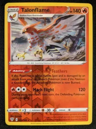 Talonflame [Reverse Holo] - Pokemon Darkness Ablaze #32