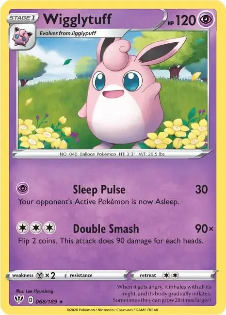 Wigglytuff - Pokemon Darkness Ablaze #68