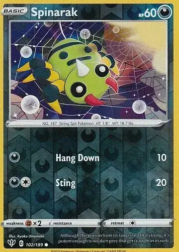 Spinarak [Reverse Holo]