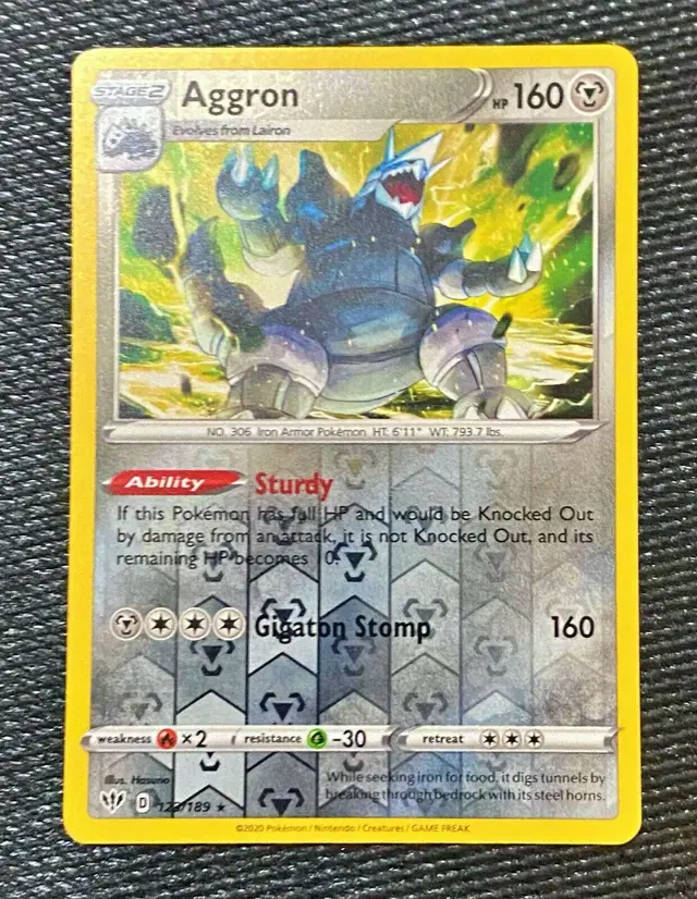 Aggron [Reverse Holo]