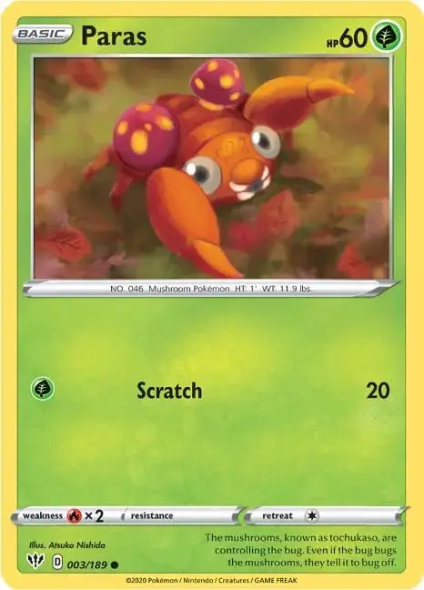 Paras - Pokemon Darkness Ablaze #3
