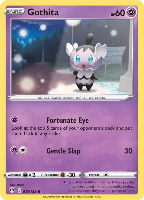 Gothita - Pokemon Darkness Ablaze #73