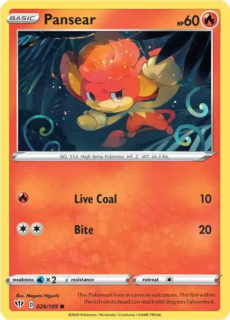Pansear - Pokemon Darkness Ablaze #26