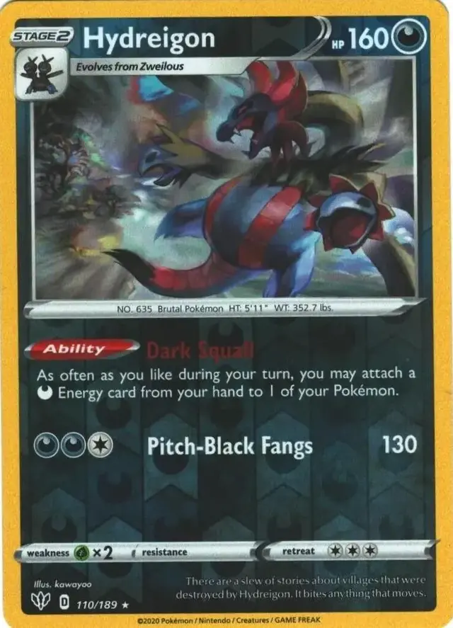 Hydreigon [Reverse Holo]