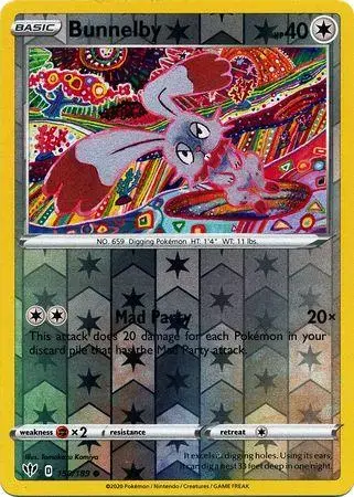 Bunnelby [Reverse Holo]