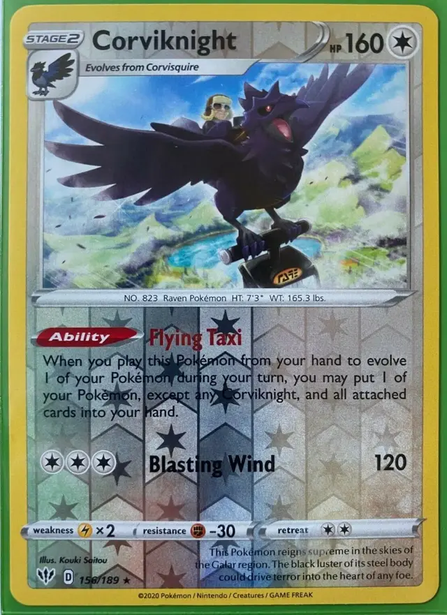 Corviknight [Reverse Holo]