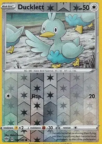 Ducklett [Reverse Holo]