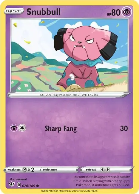 Snubbull - Pokemon Darkness Ablaze #70
