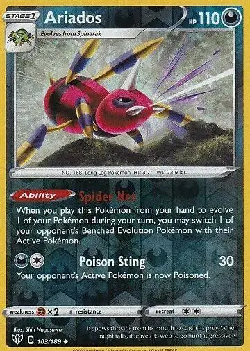 Ariados [Reverse Holo]