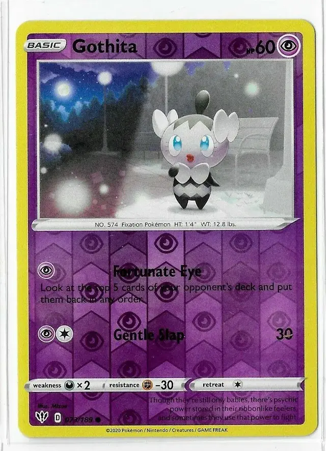 Gothita [Reverse Holo] - Pokemon Darkness Ablaze #73