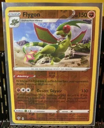 Flygon [Reverse Holo] - Pokemon Darkness Ablaze #91