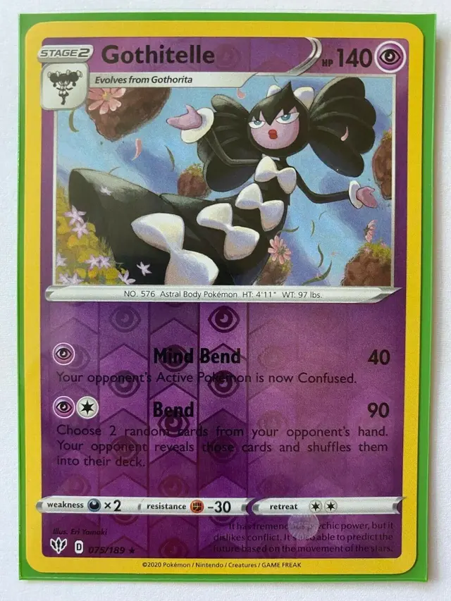 Gothitelle [Reverse Holo] - Pokemon Darkness Ablaze #75