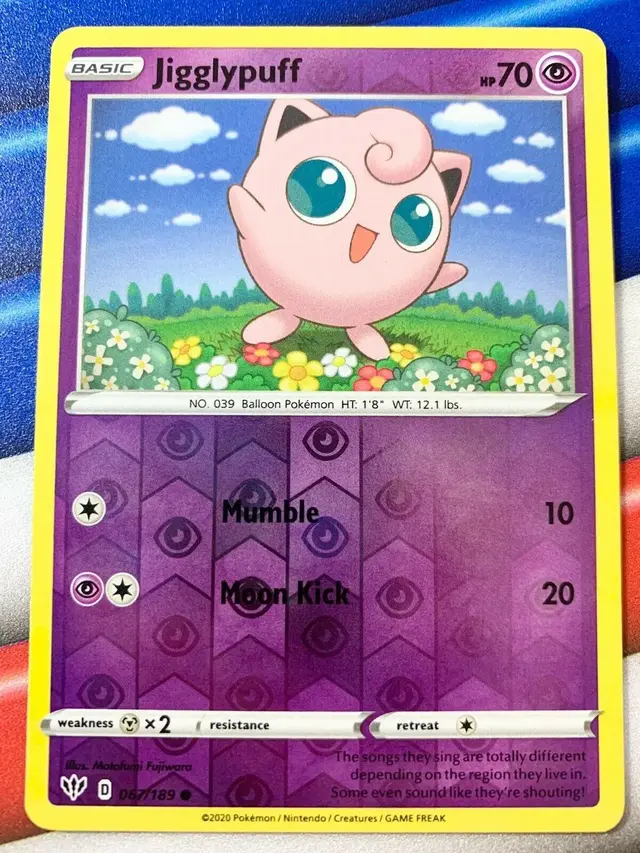 Jigglypuff [Reverse Holo] - Pokemon Darkness Ablaze #67
