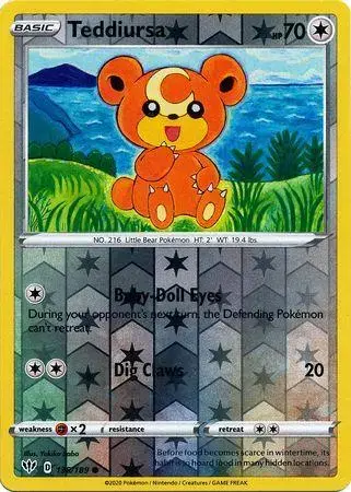 Teddiursa [Reverse Holo]