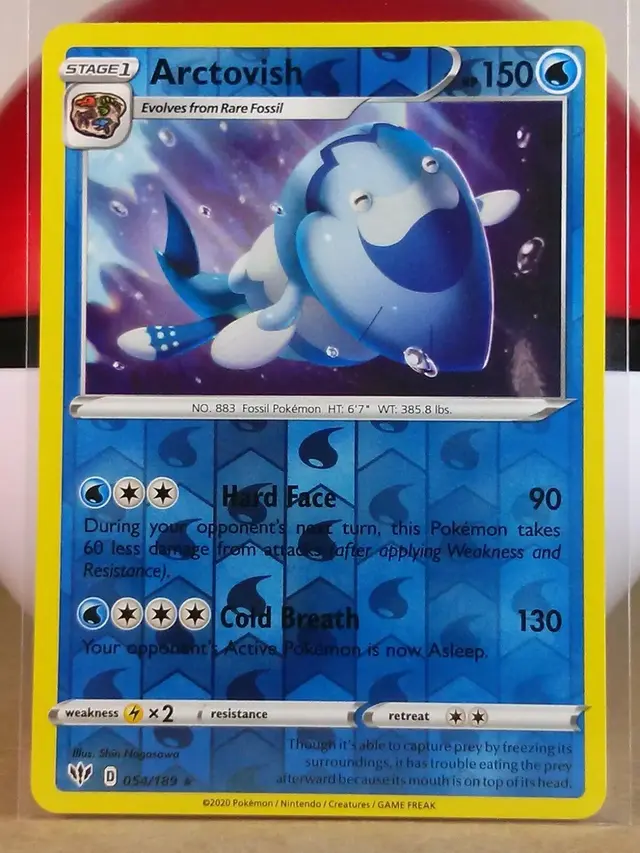Arctovish [Reverse Holo] - Pokemon Darkness Ablaze #54
