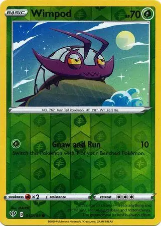 Wimpod [Reverse Holo] - Pokemon Darkness Ablaze #17