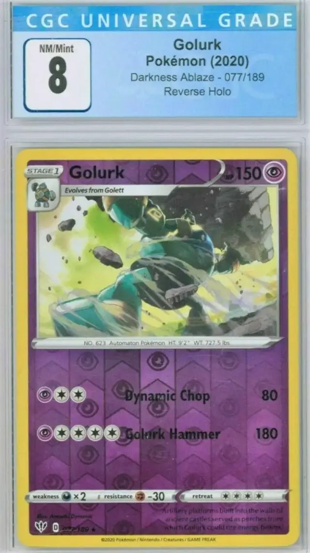 Golurk [Reverse Holo] - Pokemon Darkness Ablaze #77