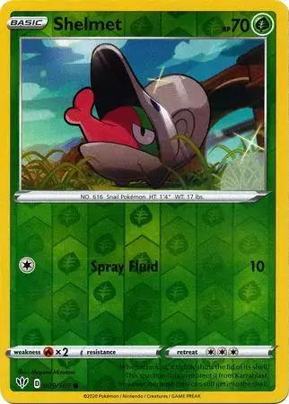 Shelmet [Reverse Holo] - Pokemon Darkness Ablaze #9