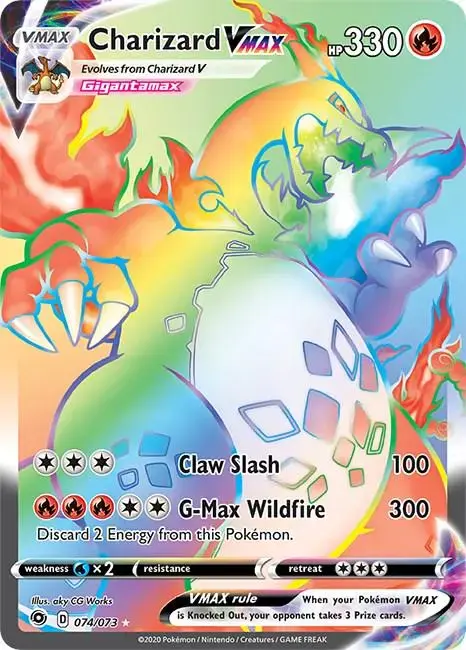 Charizard VMAX - Pokemon Champion's Path #74