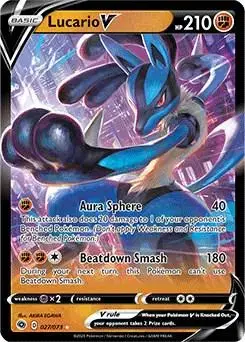 Lucario V - Pokemon Champion's Path #27