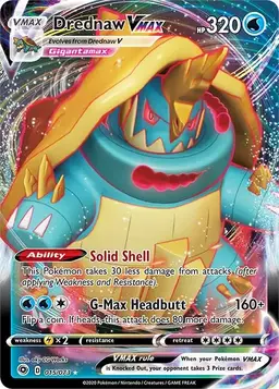 Drednaw VMAX 15 - Pokemon Champion's Path