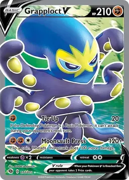 Grapploct V 72 - Pokemon Champion's Path
