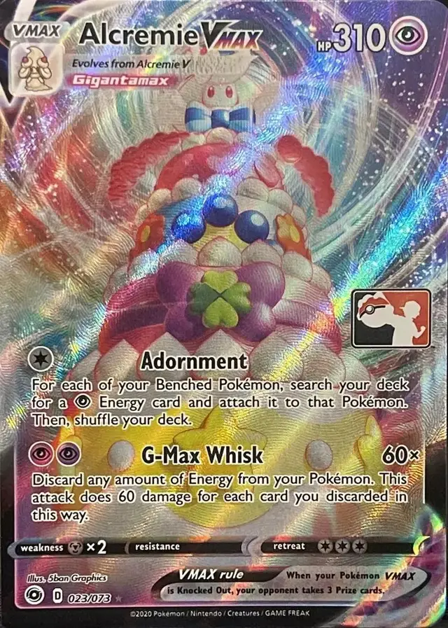 Alcremie VMAX [Prize Pack] - Pokemon Prize Pack Series #23