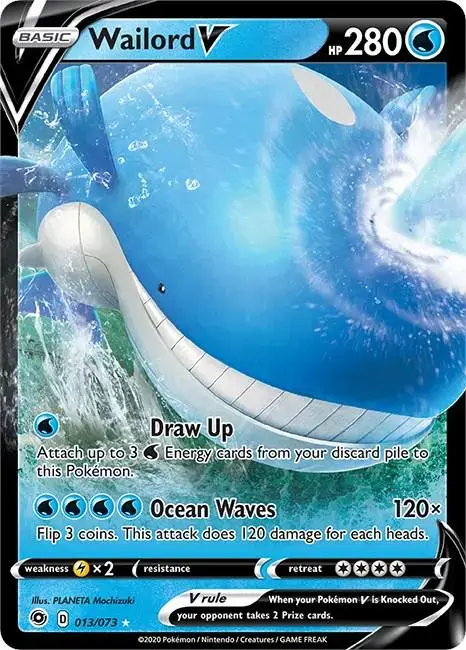 Wailord V - Pokemon Champion's Path #13