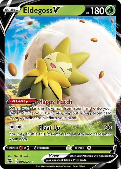 Eldegoss V - Pokemon Champion's Path #5