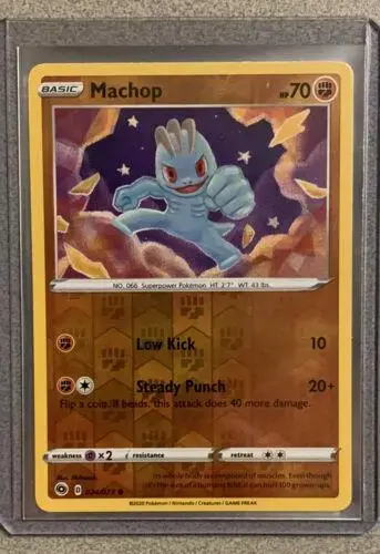 Machop [Reverse Holo] - Pokemon Champion's Path #24