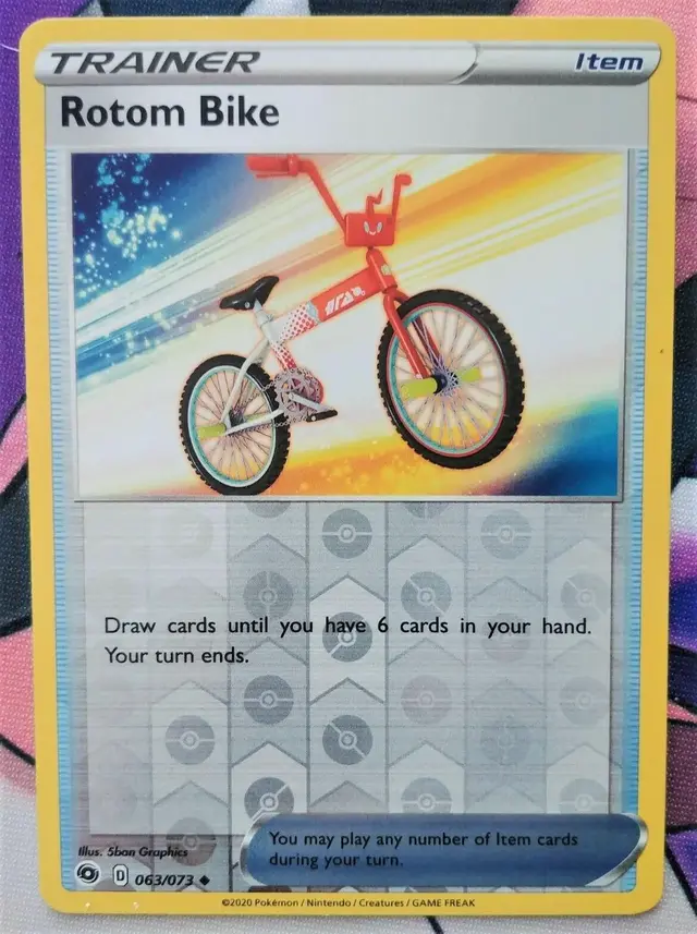 Rotom Bike [Reverse Holo] - Pokemon Champion's Path #63