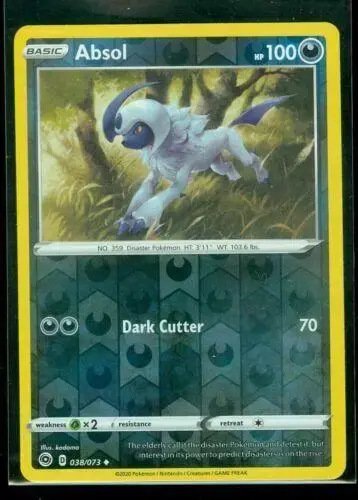 Absol [Reverse Holo] - Pokemon Champion's Path #38