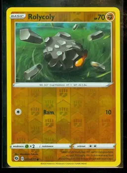 Rolycoly [Reverse Holo] - Pokemon Champion's Path