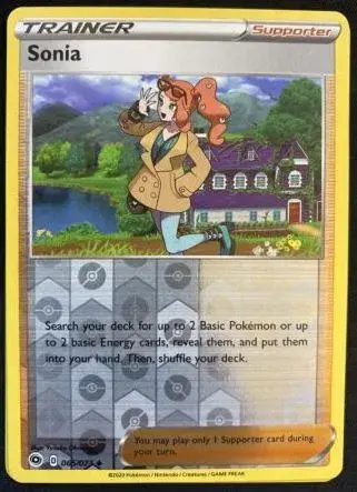 Sonia [Reverse Holo] - Pokemon Champion's Path #65