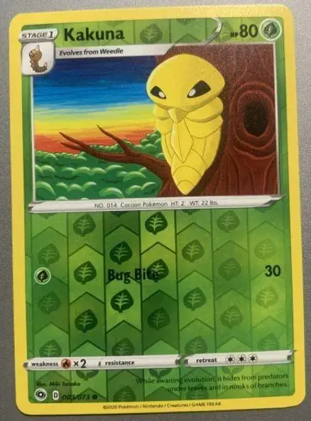 Kakuna [Reverse Holo] - Pokemon Champion's Path #3