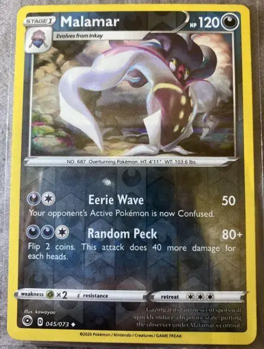 Malamar [Reverse Holo] - Pokemon Champion's Path #45