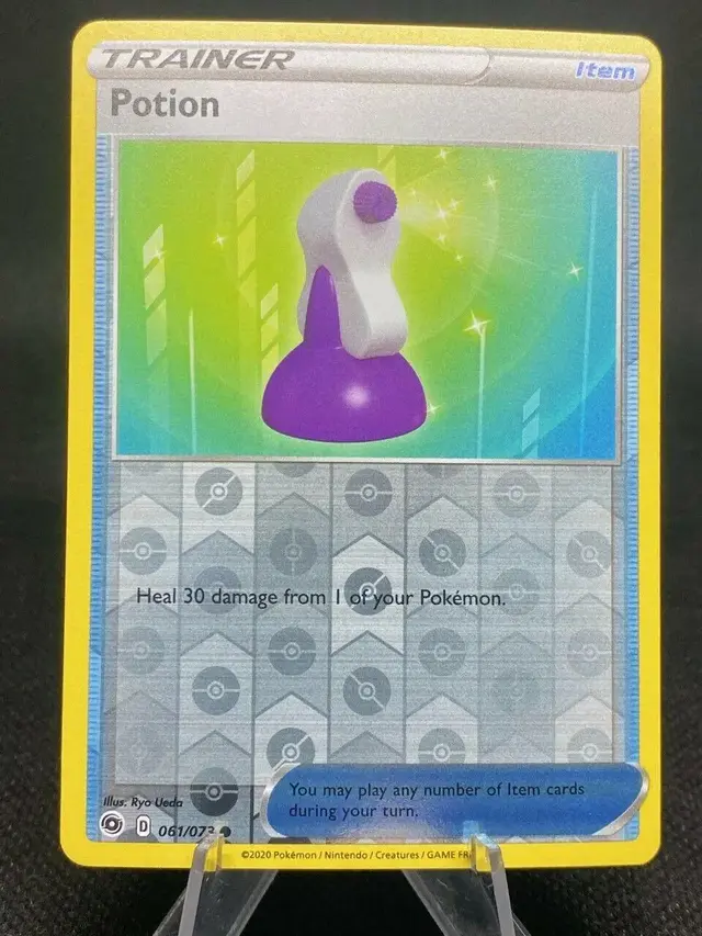 Potion [Reverse Holo] - Pokemon Champion's Path #61