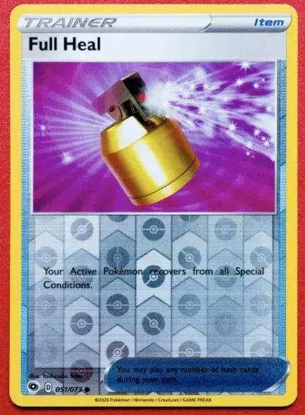 Full Heal [Reverse Holo] - Pokemon Champion's Path #51