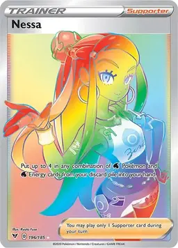 Nessa 196 - Pokemon Vivid Voltage