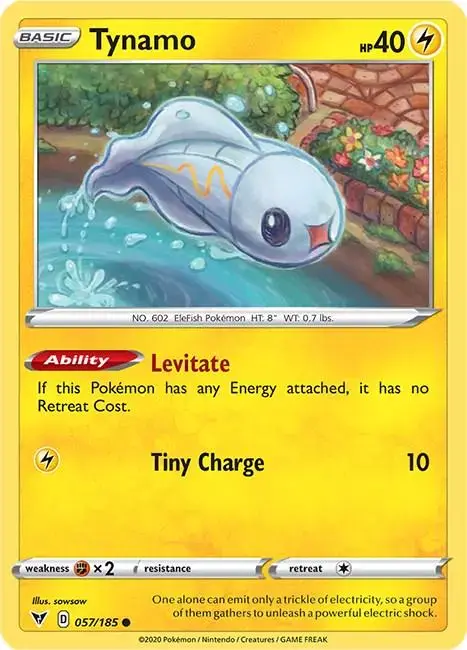 Tynamo - Pokemon Vivid Voltage #57