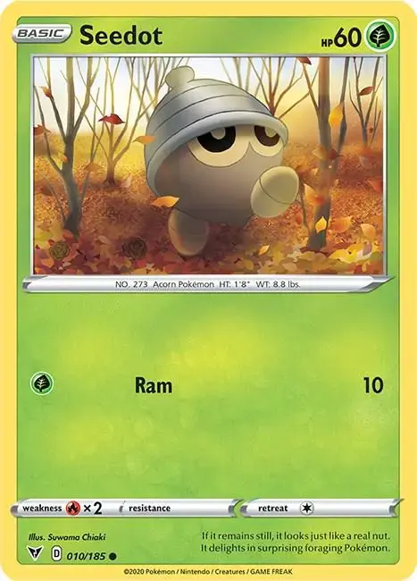 Seedot - Pokemon Vivid Voltage #10