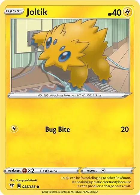 Joltik - Pokemon Vivid Voltage #55
