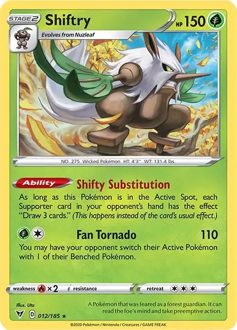 Shiftry - Pokemon Vivid Voltage #12