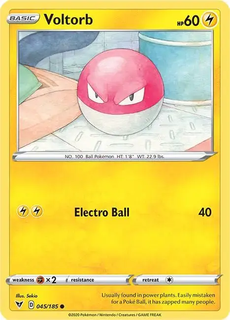 Voltorb - Pokemon Vivid Voltage #45
