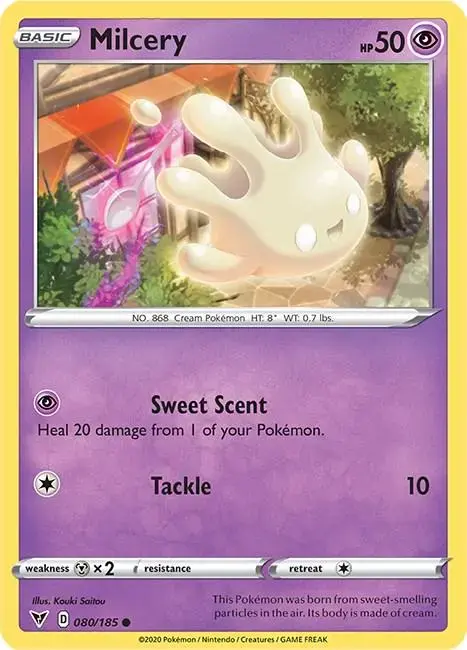 Milcery - Pokemon Vivid Voltage #80