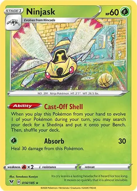 Ninjask - Pokemon Vivid Voltage #14