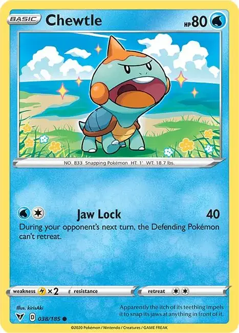 Chewtle - Pokemon Vivid Voltage #38
