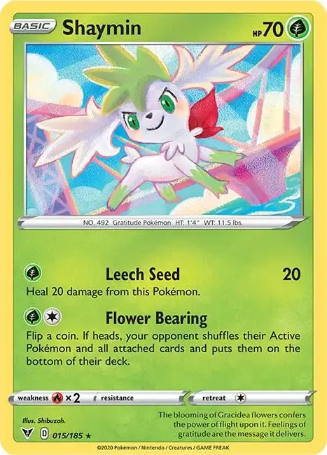 Shaymin - Pokemon Vivid Voltage #15