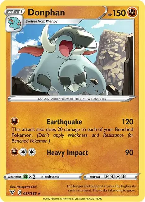 Donphan - Pokemon Vivid Voltage #87