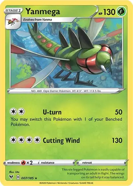 Yanmega - Pokemon Vivid Voltage #7
